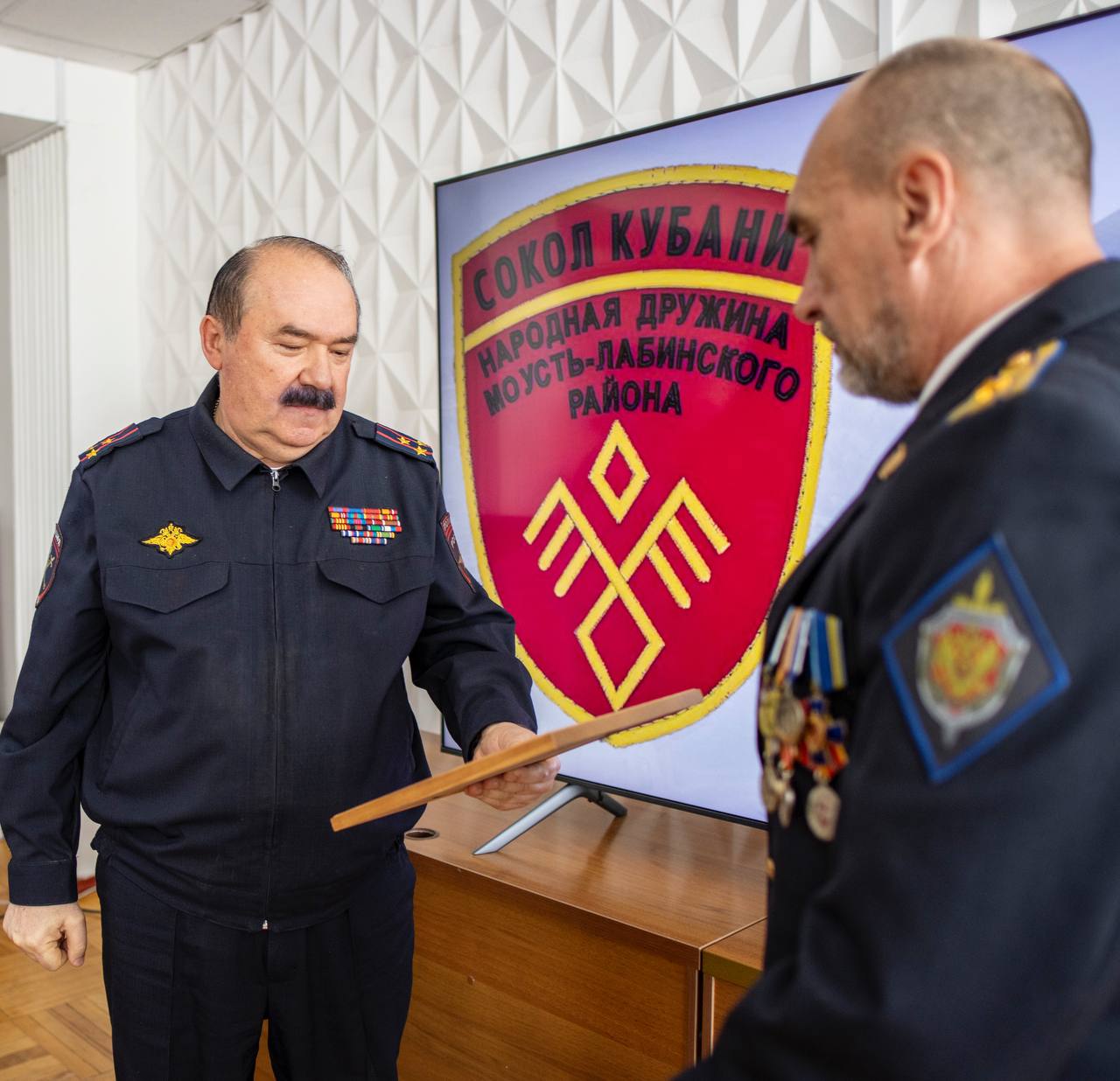  Усть-Лабинском районе появилась добровольная народная дружина «Сокол Кубани»