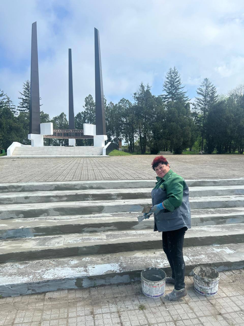 «Прогресс Агро» привел в порядок мемориалы войны в Усть-Лабинском районе